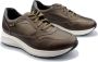 Mephisto Bronzen Leren Dames Sneaker Brown Dames - Thumbnail 1