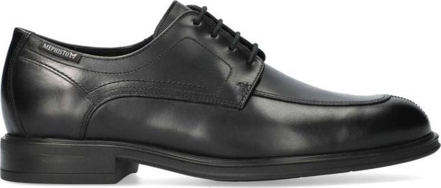 Mephisto Stijlvolle Herenschoen met Veters Black Heren