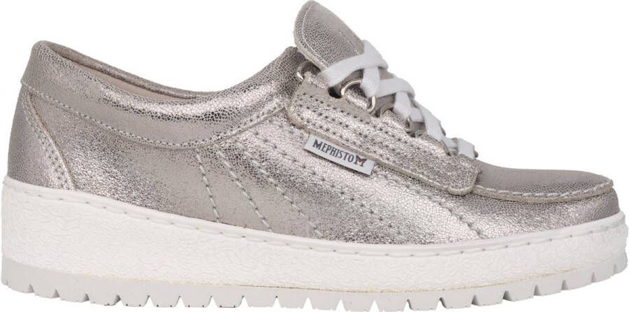 Mephisto Lady dames sneaker zilver