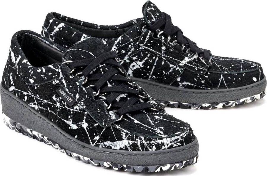 Mephisto LADY dames veterschoen zwart