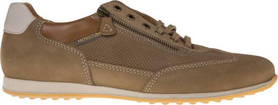 Mephisto LEON NOMAD Volwassenen Heren sneakersHeren veterschoenVrije tijdsschoenen Taupe - Foto 9