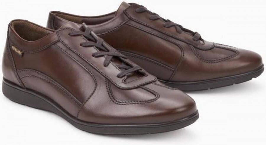 Mephisto LEONZIO lederen herensneaker donkerbruin