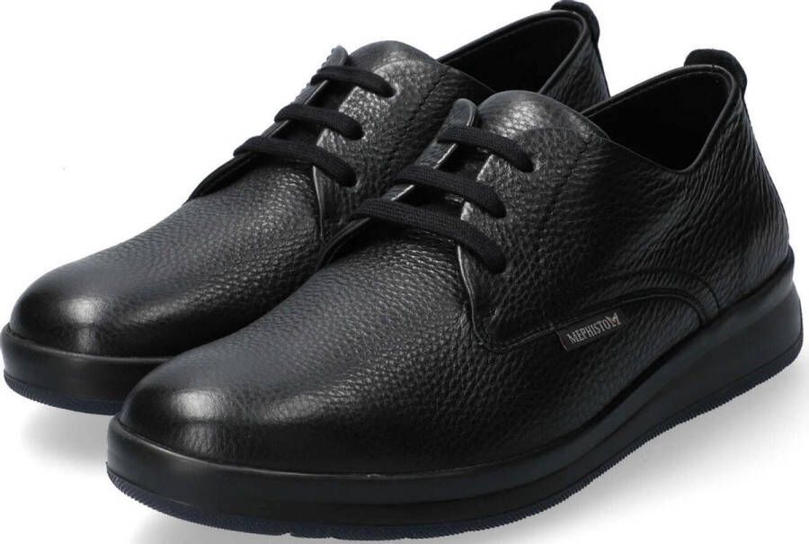 Mephisto LESTER heren veterschoen zwart