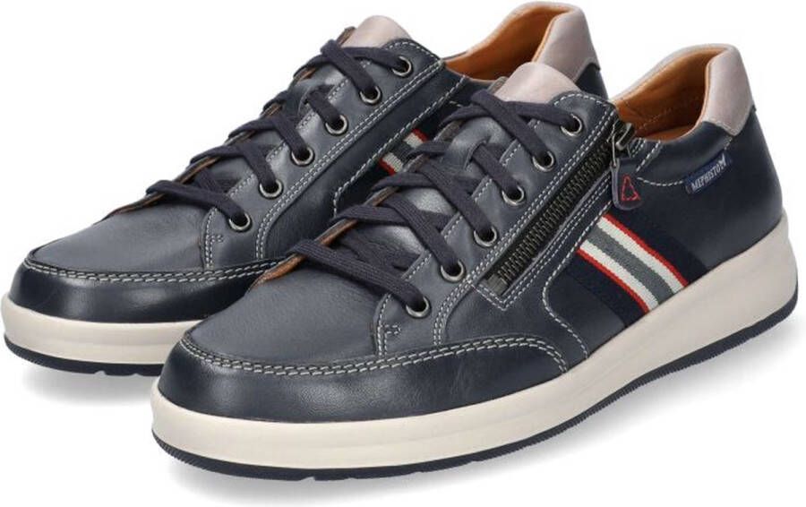 Mephisto Lisandro heren sneaker blauw