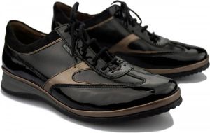 Mephisto LISON dames veterschoen zwart