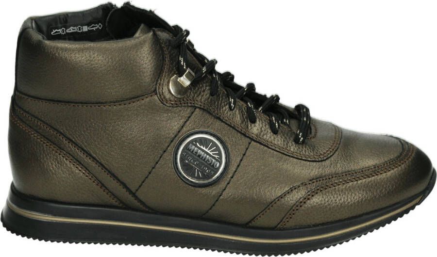 Mephisto LOLY~CEYLAN~~~~~~~~~~~~~~~~~~~ Hoge sneakersVeterlaarzenDames veterschoenenDames sneakersHalf-hoge schoenen Metallics