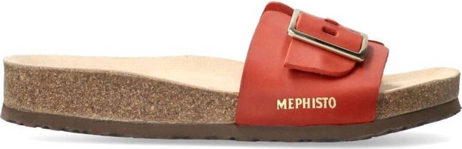 Mephisto Mabel dames slipper rood