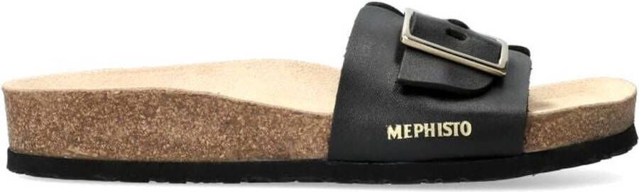 Mephisto Mabel dames slipper zwart