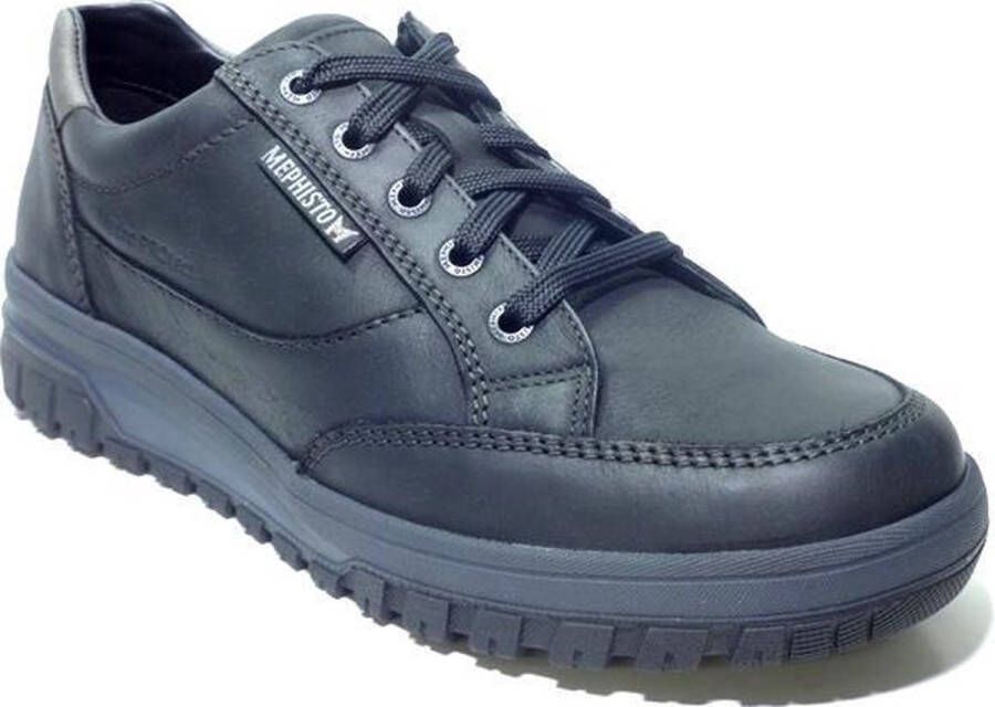 Mephisto PACO~NEVADA~~~~~~~~~~~~~~~~~~~ Vrije tijdsschoenenHeren veterschoenHeren sneakersCasual Zwart