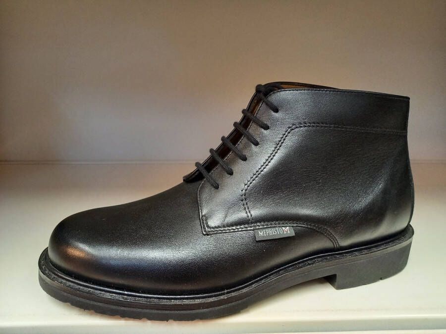 Mephisto MANOLO halfhoge veterschoen zwart (7) - Foto 1