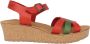 Mephisto Maryline dames sandaal rood - Thumbnail 1