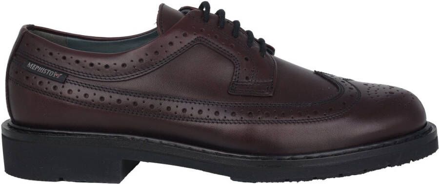 Mephisto Matthew heren veterschoen rood