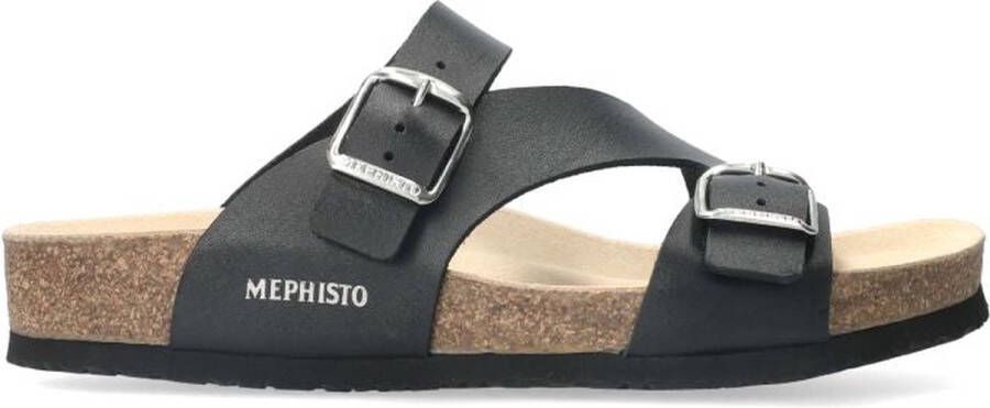 Mephisto Comfortabele Melaine damessandaal Black Dames