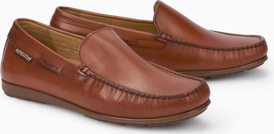 Mephisto ALGORAS Heren Mocassin Cognac Bruin