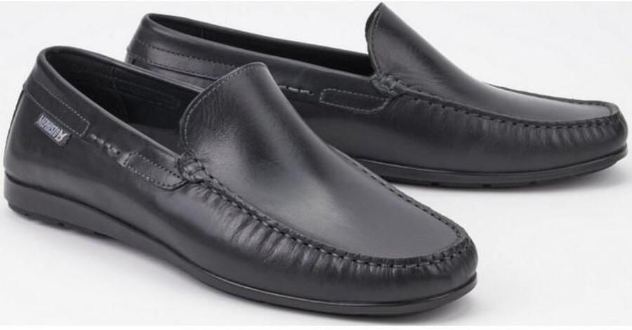 Mephisto Zwarte Instappers Black Heren