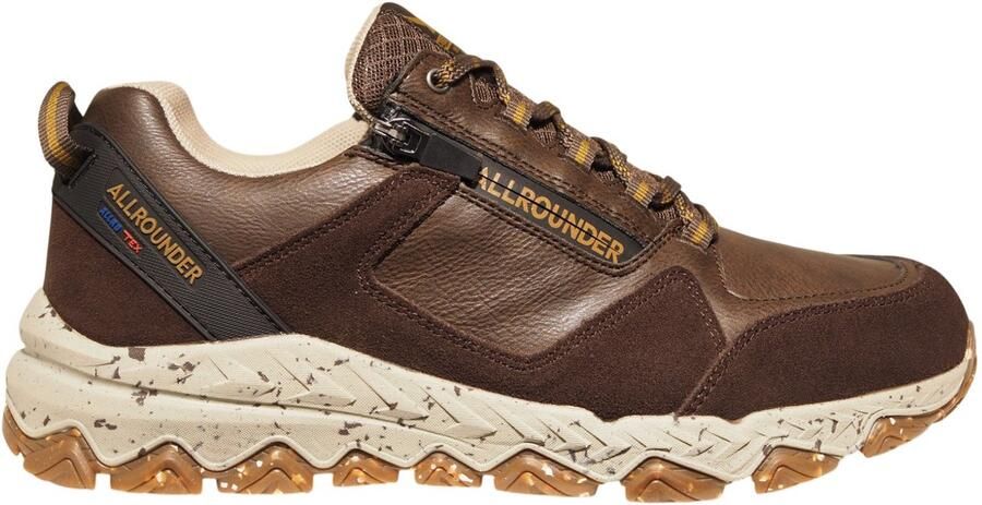 Mephisto Allrounder Come-tex bruine heren sneakers