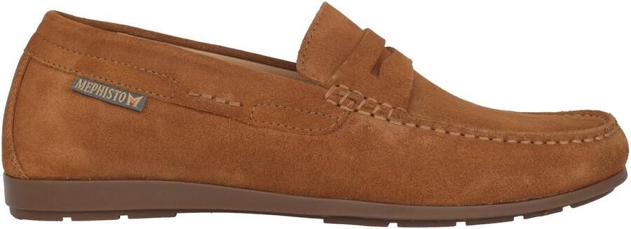 Mephisto Bruin Suède Heren Mocassin Schoenen - Foto 1