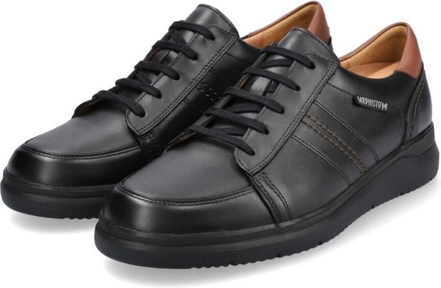 Mephisto Stijlvolle Heren Sneaker Black - Foto 3