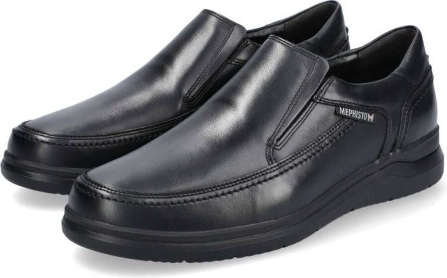 Mephisto Zwarte instap mocassin van zacht leer - Foto 2