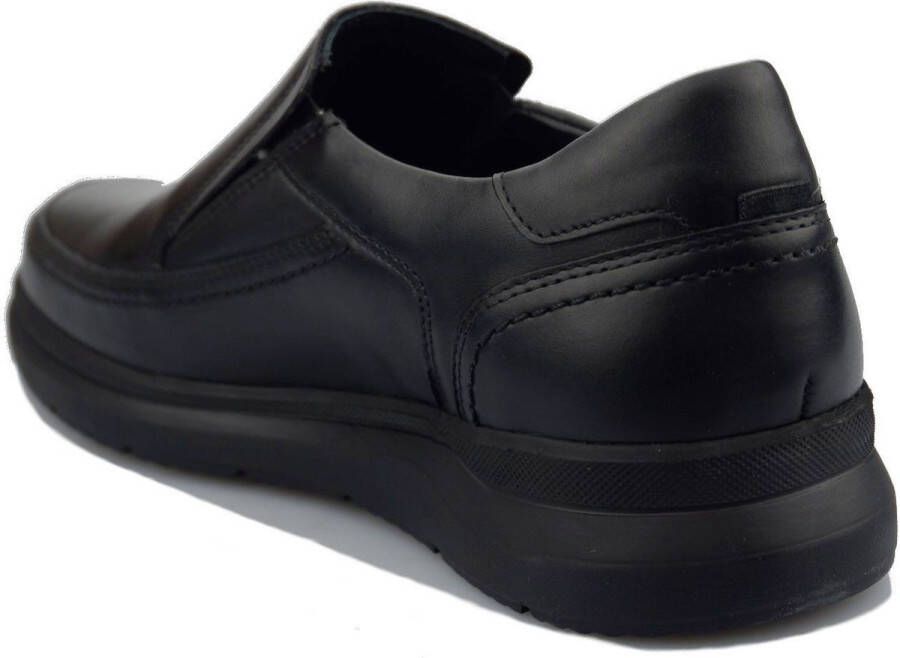 Mephisto Zwarte instap mocassin van zacht leer