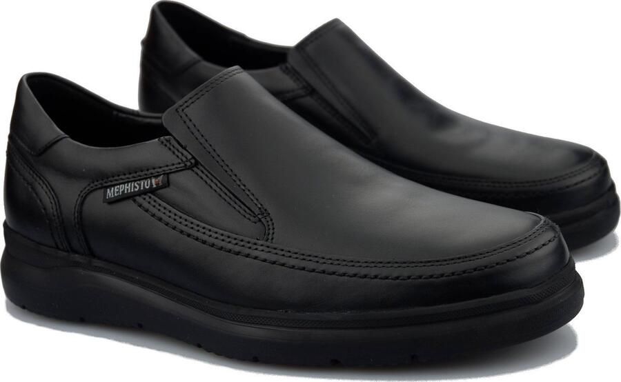 Mephisto Zwarte instap mocassin van zacht leer - Foto 9