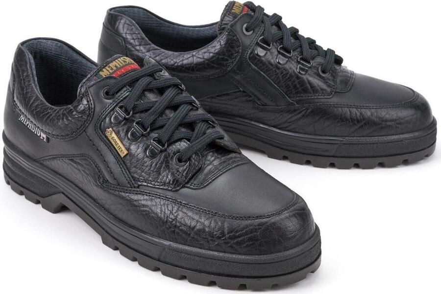 Mephisto BARRACUDA heren veterschoen GORE TEX zwart