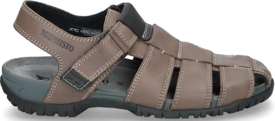Mephisto Basile Sandaal Heren Grijs Taupe