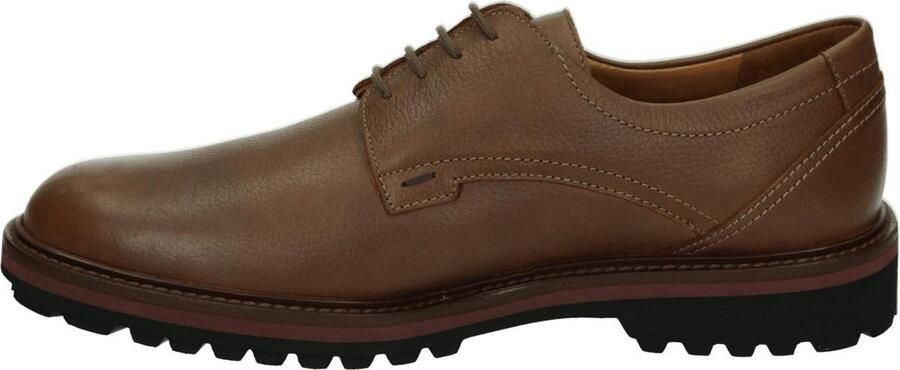 Mephisto BATISTE NEVADA Volwassenen Heren sneakersVrije tijdsschoenen Cognac - Foto 4