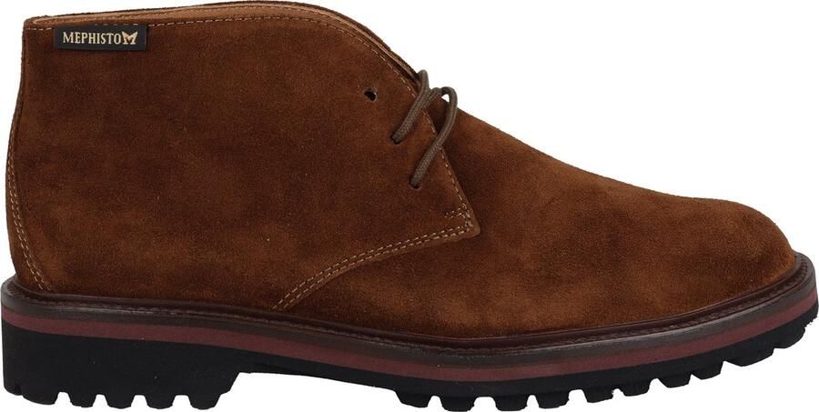 Mephisto Bruine Herenlaars Berto Stijl