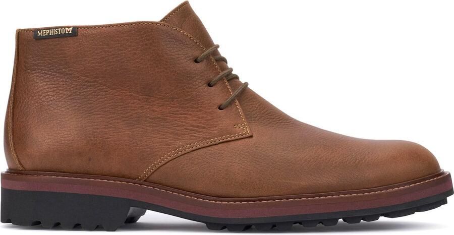 Mephisto Donkerbruine Heren Enkellaars Brown - Foto 4