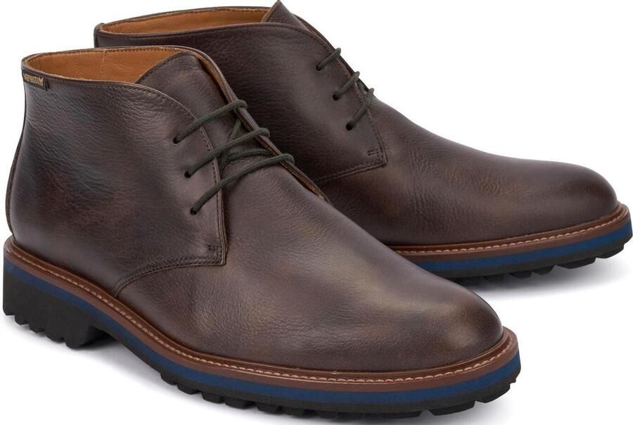 Mephisto Donkerbruine Heren Enkellaars Brown