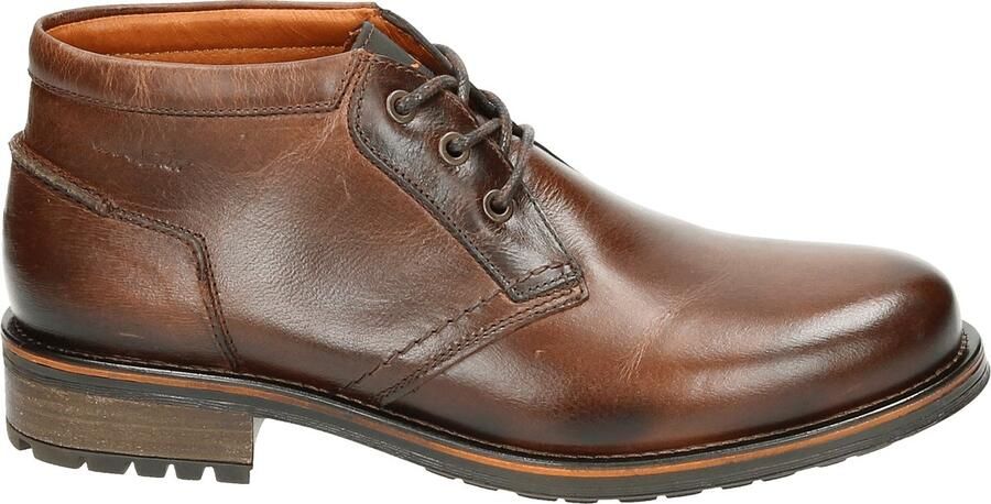Mephisto BERTO VELSPORT Vrije tijd half-hoog Heren veterschoen Heren sneakers Cognac