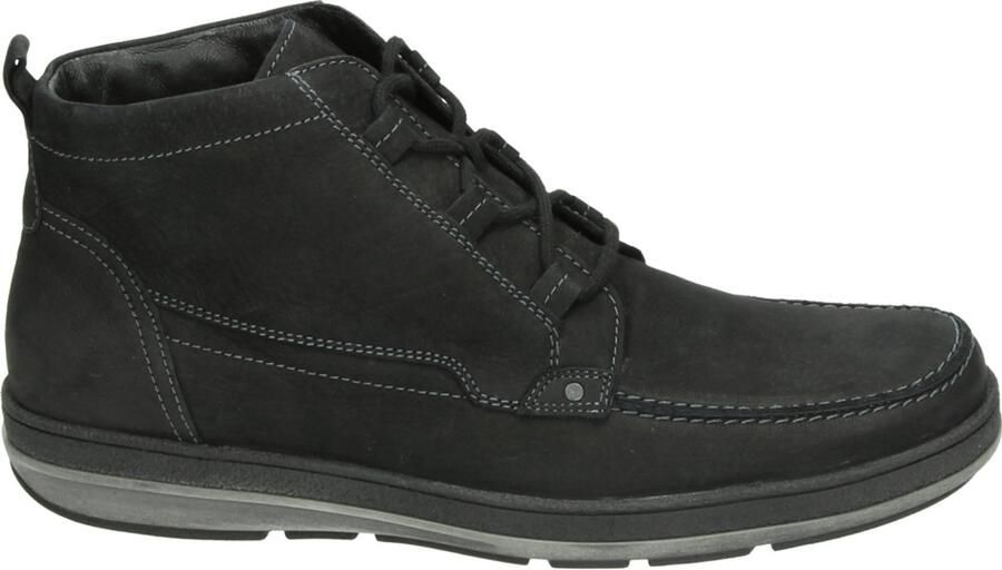 Mephisto BORAN NEVADA Vrije tijd half-hoog Heren veterschoen Heren sneakers Zwart