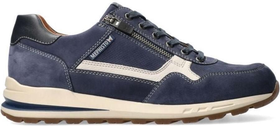 Mephisto Bradley heren sneaker Blauw - Foto 2