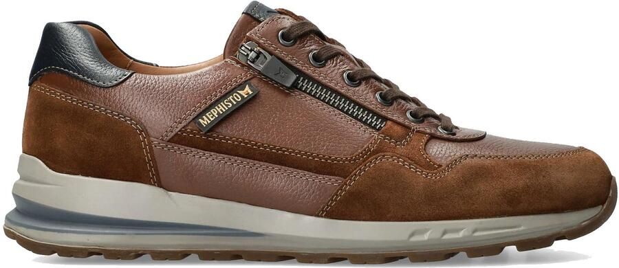 Mephisto Bradley heren sneaker Bruin