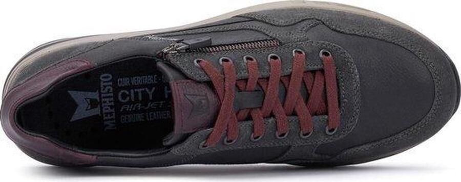 Mephisto Bradley heren sneaker grijs - Foto 1