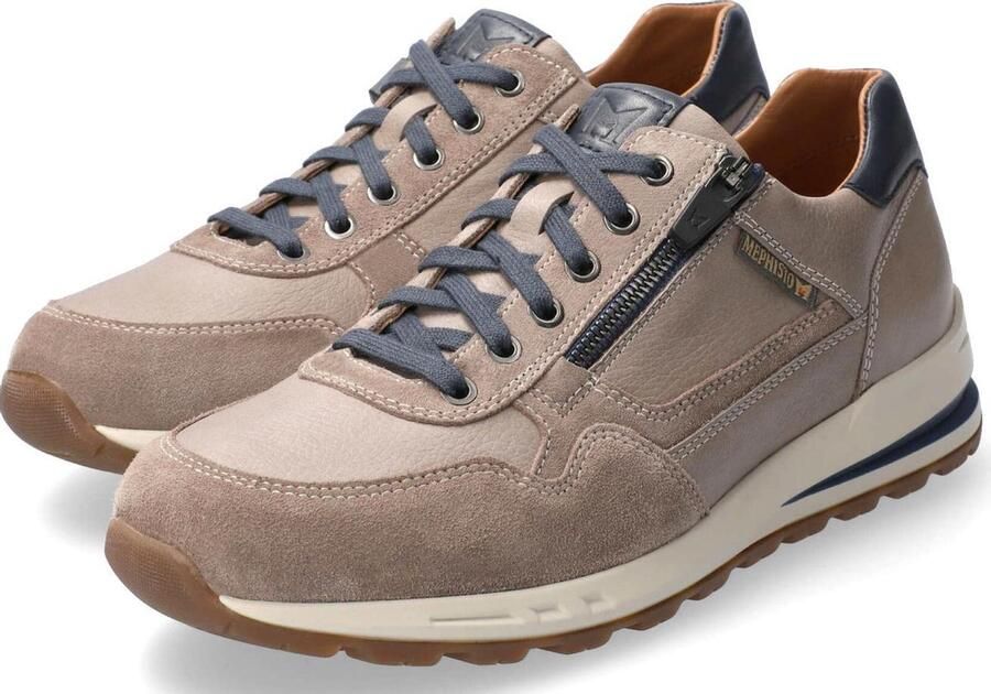 Mephisto Bradley heren sneaker grijs - Foto 2