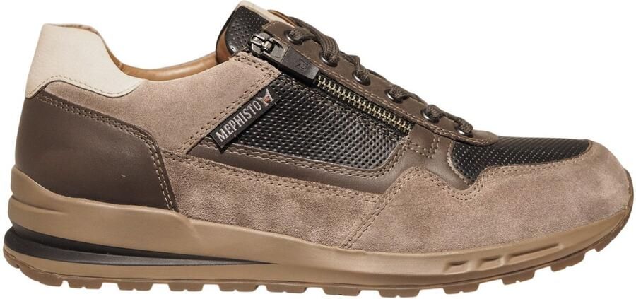 Mephisto BRADLEY VELSPORT Vrije tijdsschoenenHeren veterschoenHeren sneakersCasual Grijs - Foto 3