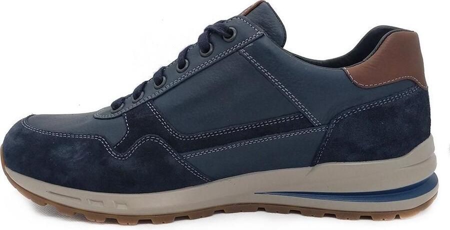 Mephisto BRADLEY RANDY Volwassenen Heren sneakersHeren veterschoenVrije tijdsschoenen Blauw - Foto 14