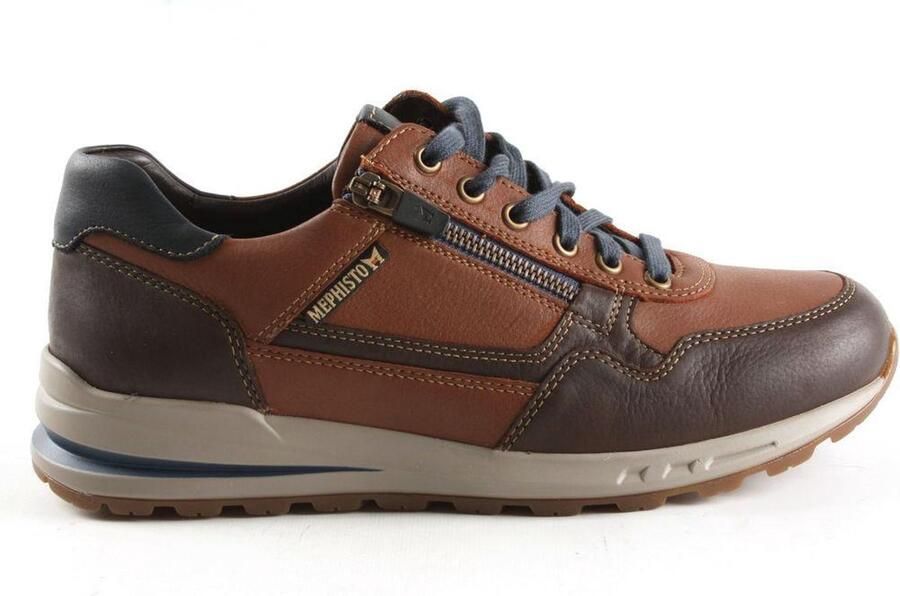 Mephisto BRADLEY NEVADA Volwassenen Heren sneakersVrije tijdsschoenen Kleur: Bruin