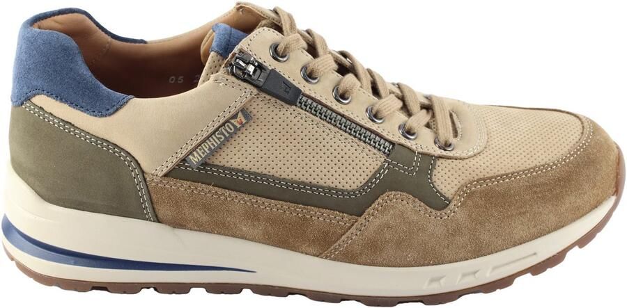 Mephisto Bradley Veterschoenen Sportief Mannen beige kombinatie