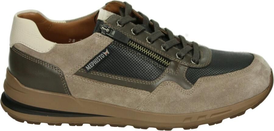 Mephisto BRADLEY VELSPORT Vrije tijdsschoenenHeren veterschoenHeren sneakersCasual Grijs - Foto 2