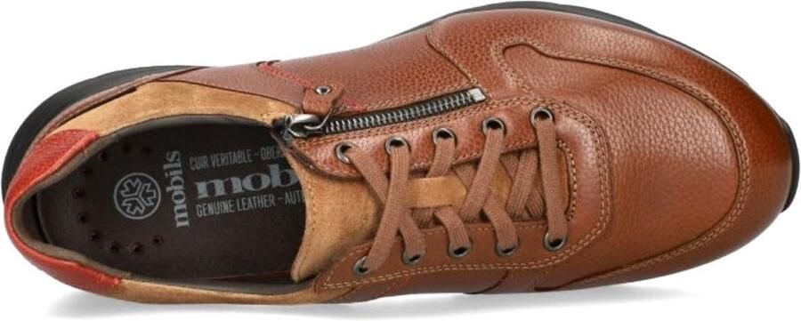 Mephisto Brayan Heren Sneaker Hazelnootbruin leer Brown - Foto 3