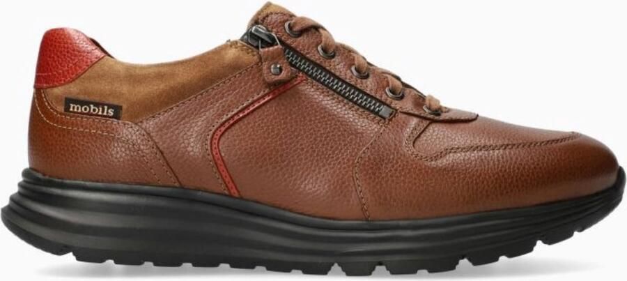 Mephisto Brayan Heren Sneaker Hazelnootbruin leer Brown - Foto 2