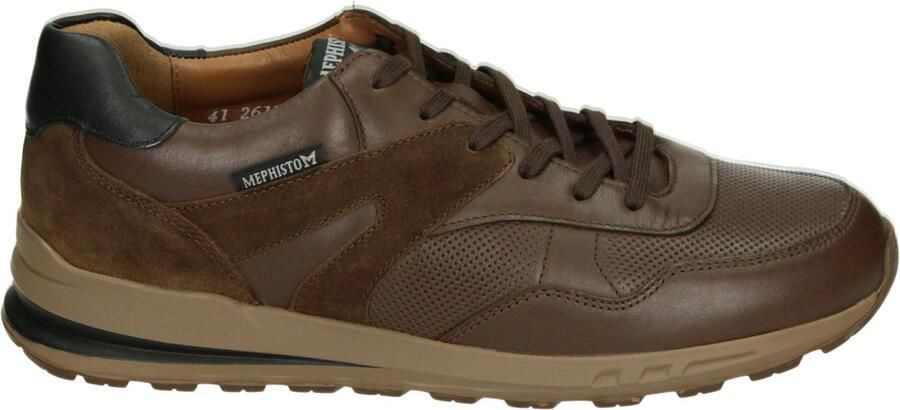 Mephisto BYRON RANDY Lage sneakersVrije tijdsschoenen Heren sneakers Bruin - Foto 2