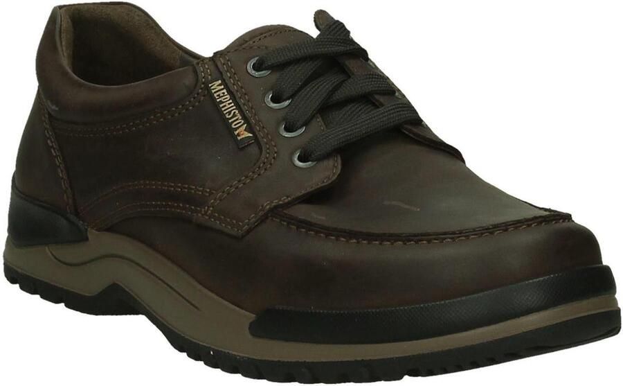 Mephisto CHARLES~GRIZZLY~~~~~~~~~~~~~~~ Vrije tijdsschoenen Heren veterschoen Heren sneakersCasual Bruin - Foto 16