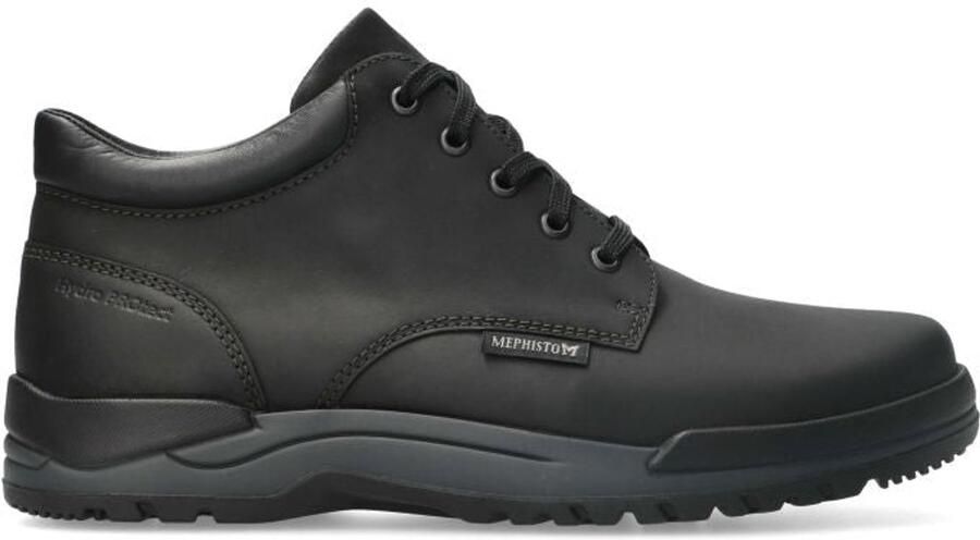 Mephisto Ergonomische Veterschoen Zwart