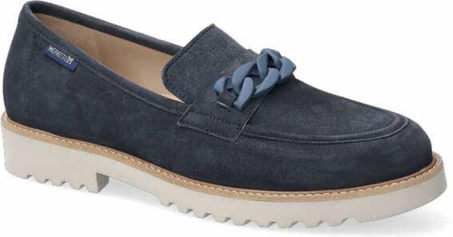 Mephisto dames instappers blauw