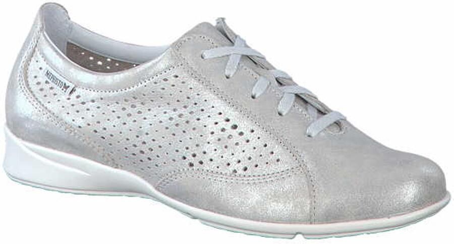 Mephisto Casual witte veterschoenen voor dames