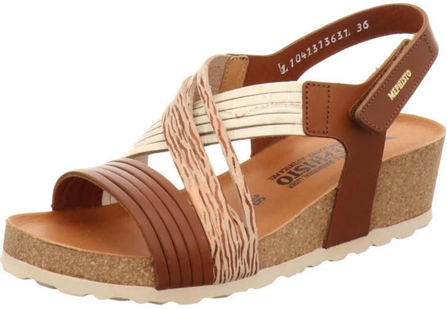 Mephisto dames sandalen bruin